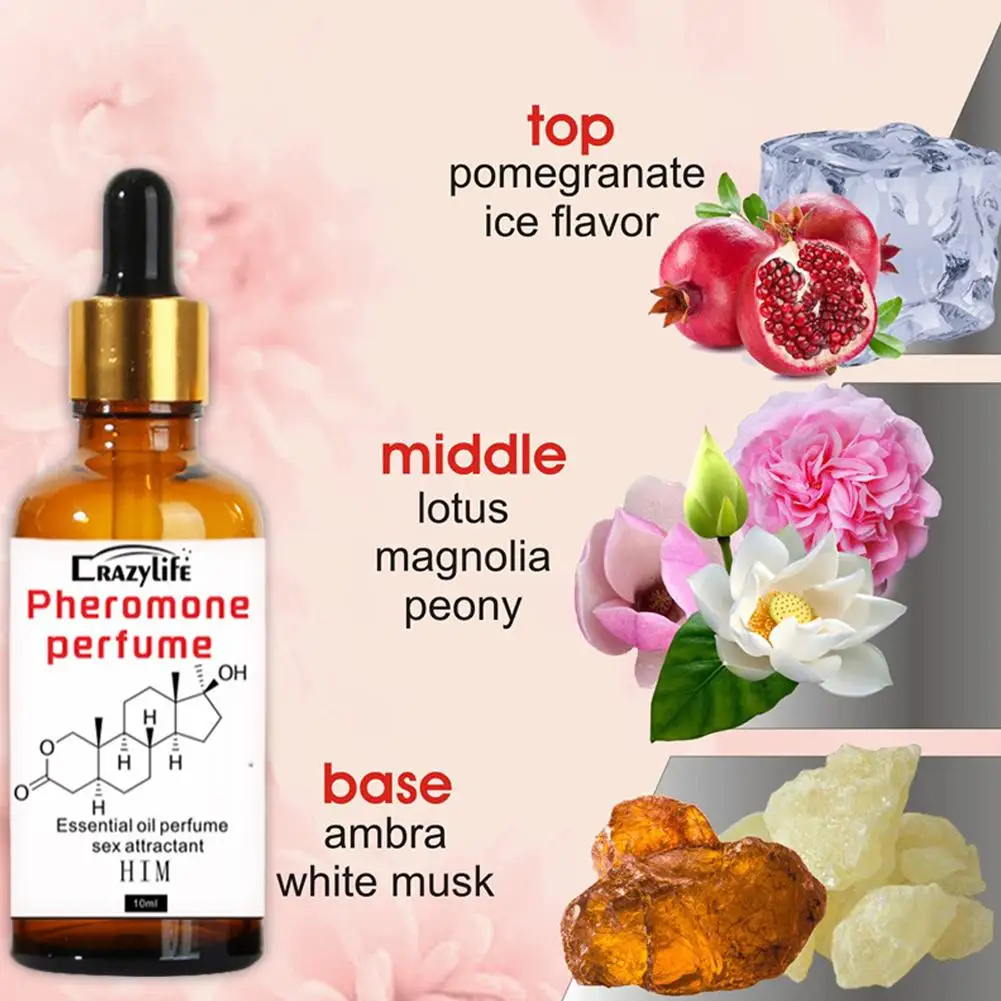 Pheromone Perfume Essential Oi Long Lasting  Fresh Natural Dating Essential Oil  Lady Enticing Glamor Pheromone Perfumes