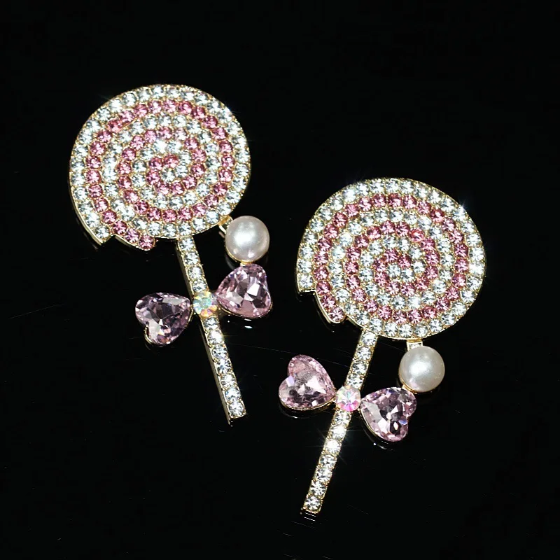 New zinc alloy lollipop-shaped DIY phone case accessories, jewelry, hand-set diamond phone case beauty materials thumbnail 4