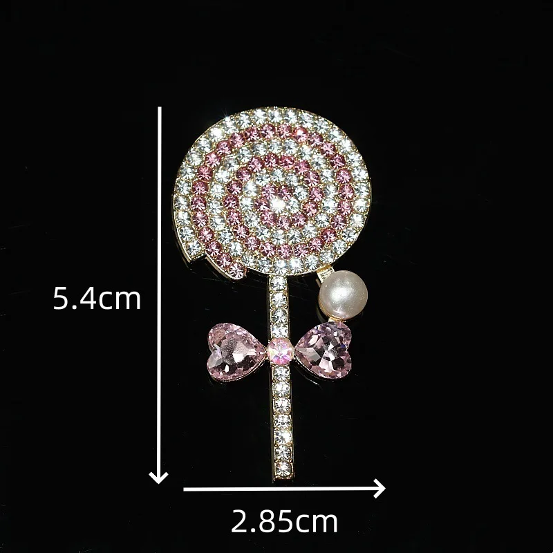 New zinc alloy lollipop-shaped DIY phone case accessories, jewelry, hand-set diamond phone case beauty materials thumbnail 2