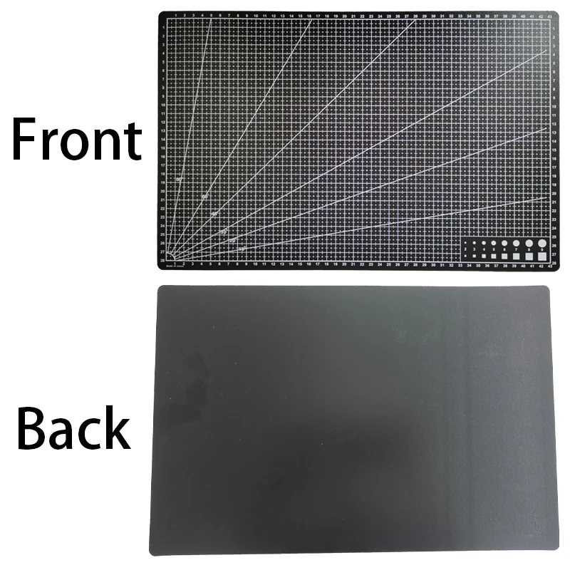 A3 Craft Cutting Pad PVC Table Pad Leather Process Anti Cutting Double-Sided Carving DIY Process Self-Healing Pad 45×30x0.09cm thumbnail 2