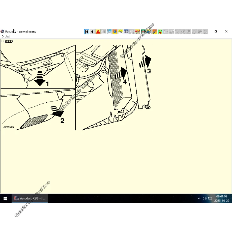 Autodata 3.41 Polish Auto Car Repair diagnosis Software wiring diagrams data Autodata Update To 2012 year thumbnail 5