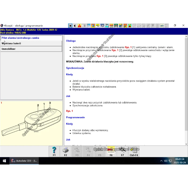 Autodata 3.41 Polish Auto Car Repair diagnosis Software wiring diagrams data Autodata Update To 2012 year thumbnail 6