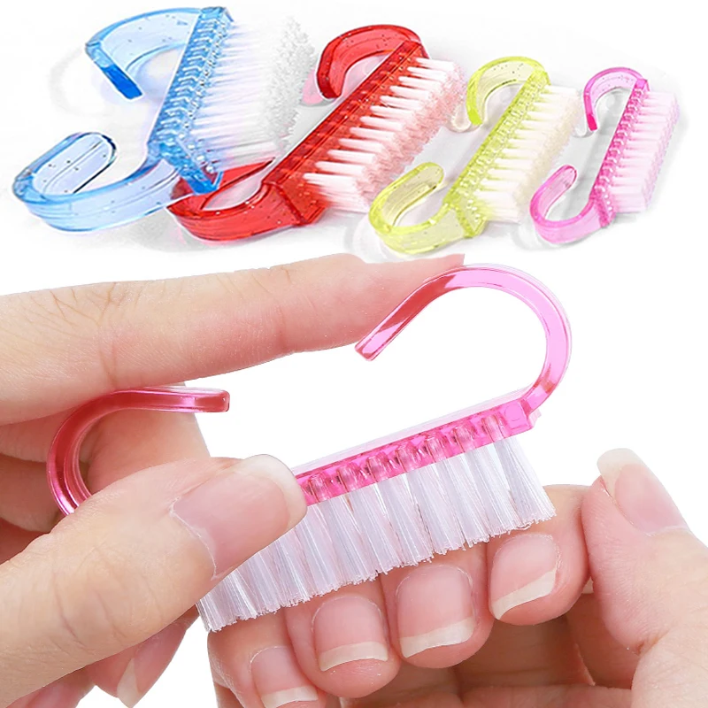 Soft Fluffy Glitter Powder Professional Brush Nail Art Dust Cleaning Brushes Women Girls Manicure DIY Make Up Beauty Tools thumbnail 2