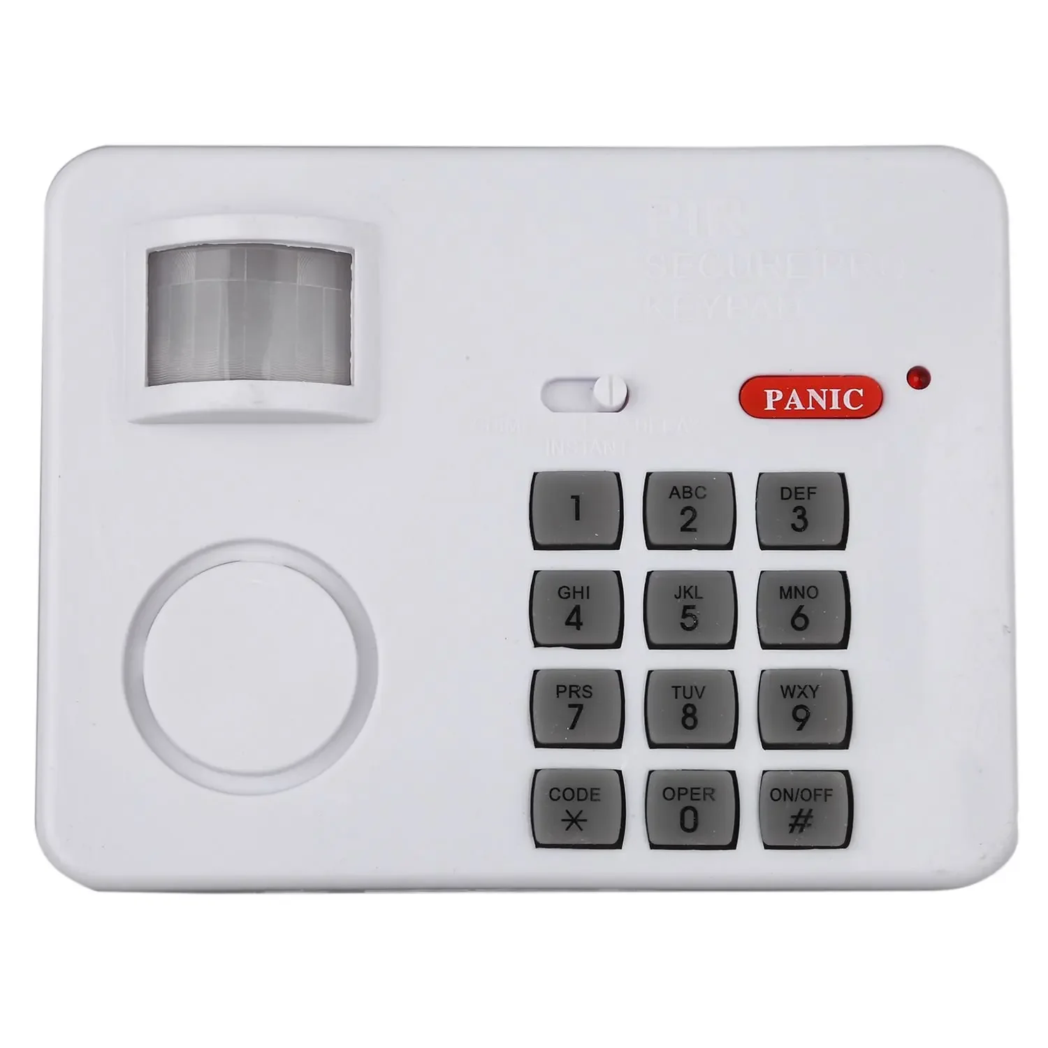Home Security Alarm System Wireless PIR Door Window Sensors Programmable KeyPad alarm chime delay mode thumbnail 3
