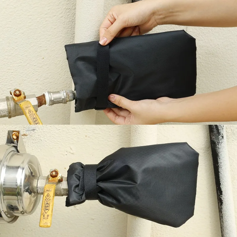 5/1x Winter Outdoor Faucet Cover Waterproof Faucet Insulation Socks For Garden Courtyard Lawn Tap Pipe Protection Cover Supplies thumbnail 4