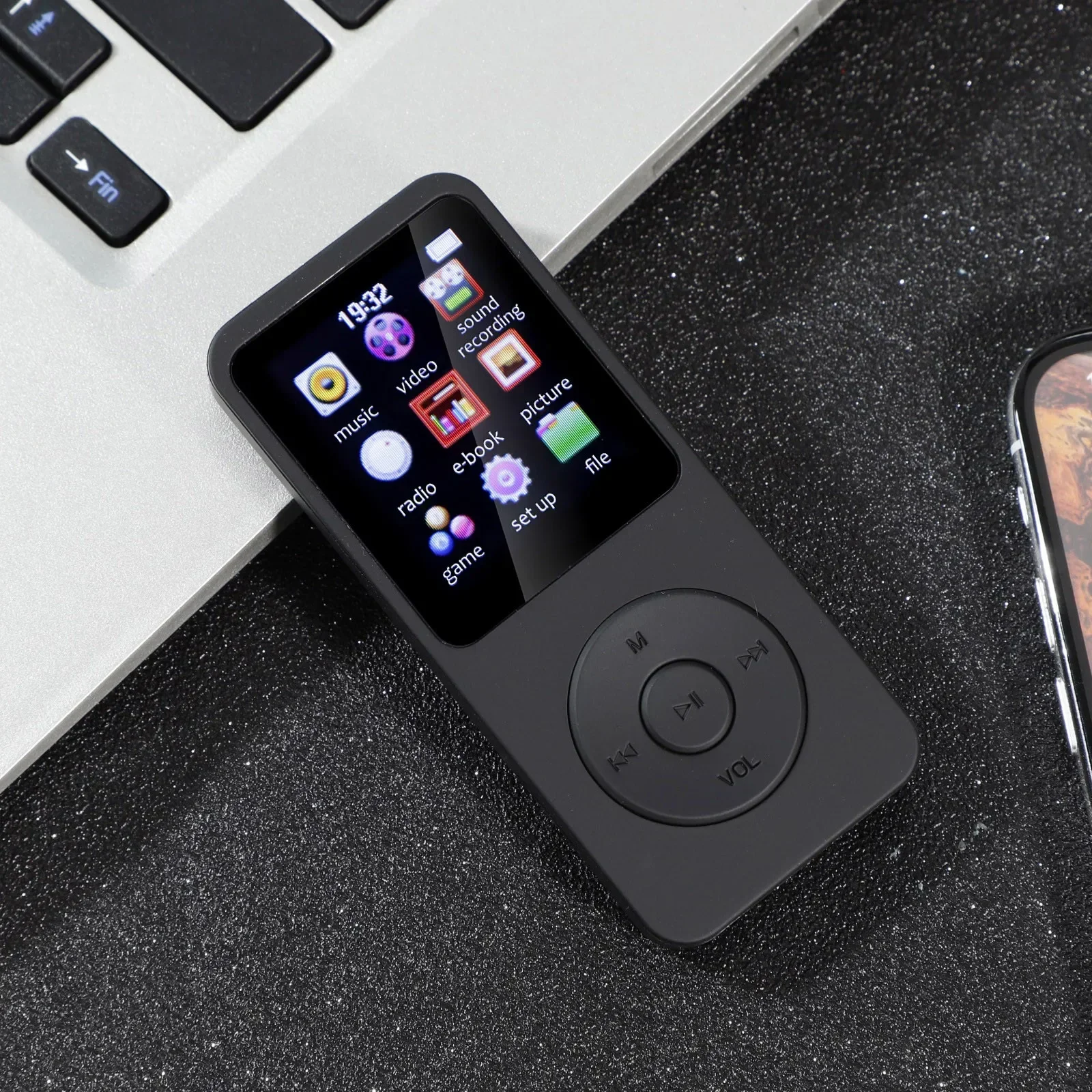Portable Mini MP3 Player HiFi Music Walkman Bluetooth 5.0 Support Two-Way Transmission FM Radio Voice Recorder eBook Auto Browse thumbnail 2