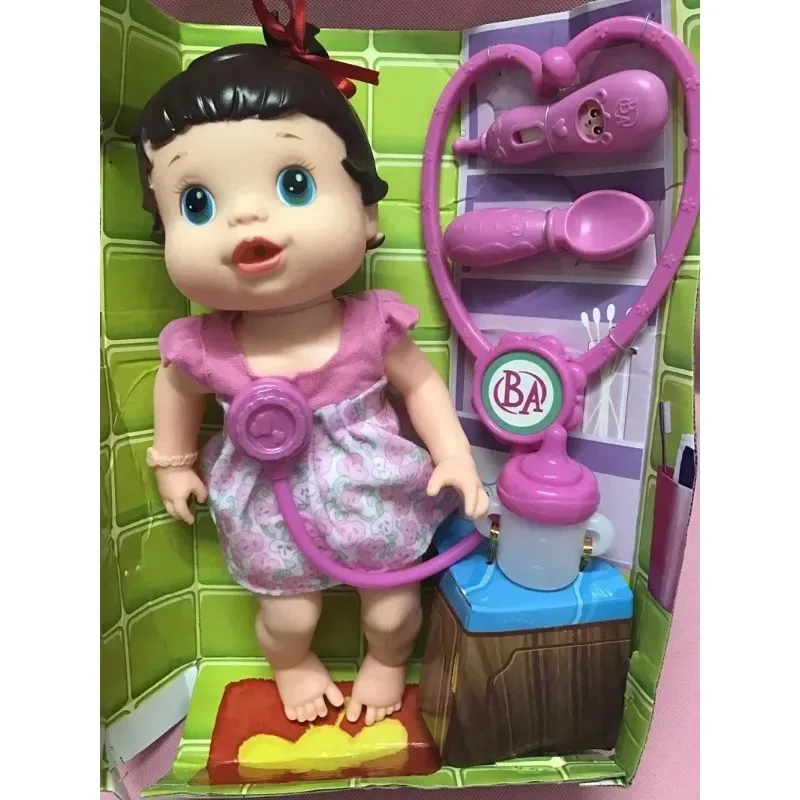 35cm Simulation Fashion Can Drink Water Can Pee Diagnosis Newborn baby Doll Model Doctor Reborn Babys Dolls kids Girl Gift toy thumbnail 2