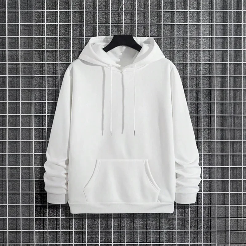 Hot Sales New Mens Tracksuit Clothing Solid Color Casual Sweatshirts Outdoors Sports Jogging Mens Hoodies HighQuality Sportswear thumbnail 4