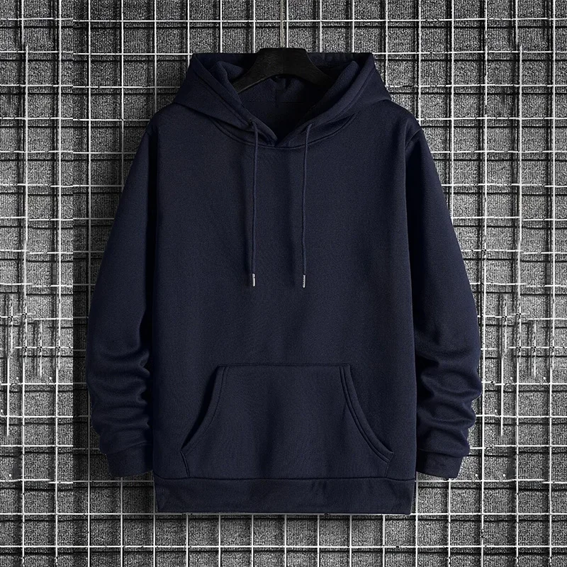 Hot Sales New Mens Tracksuit Clothing Solid Color Casual Sweatshirts Outdoors Sports Jogging Mens Hoodies HighQuality Sportswear thumbnail 5