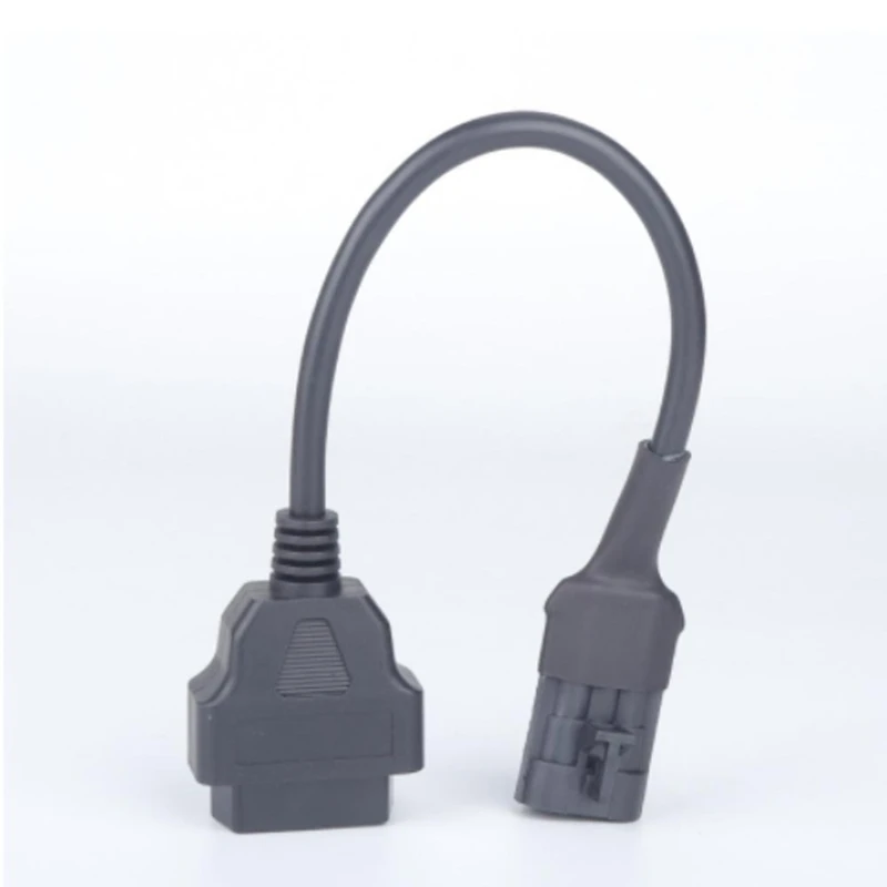 Best For Cfmoto Motorbike 3pin OBD2 Motorcycle Diagnostic Extension Cable 3 Pin Needles To 16pin Female OBD Adapter Connector thumbnail 5