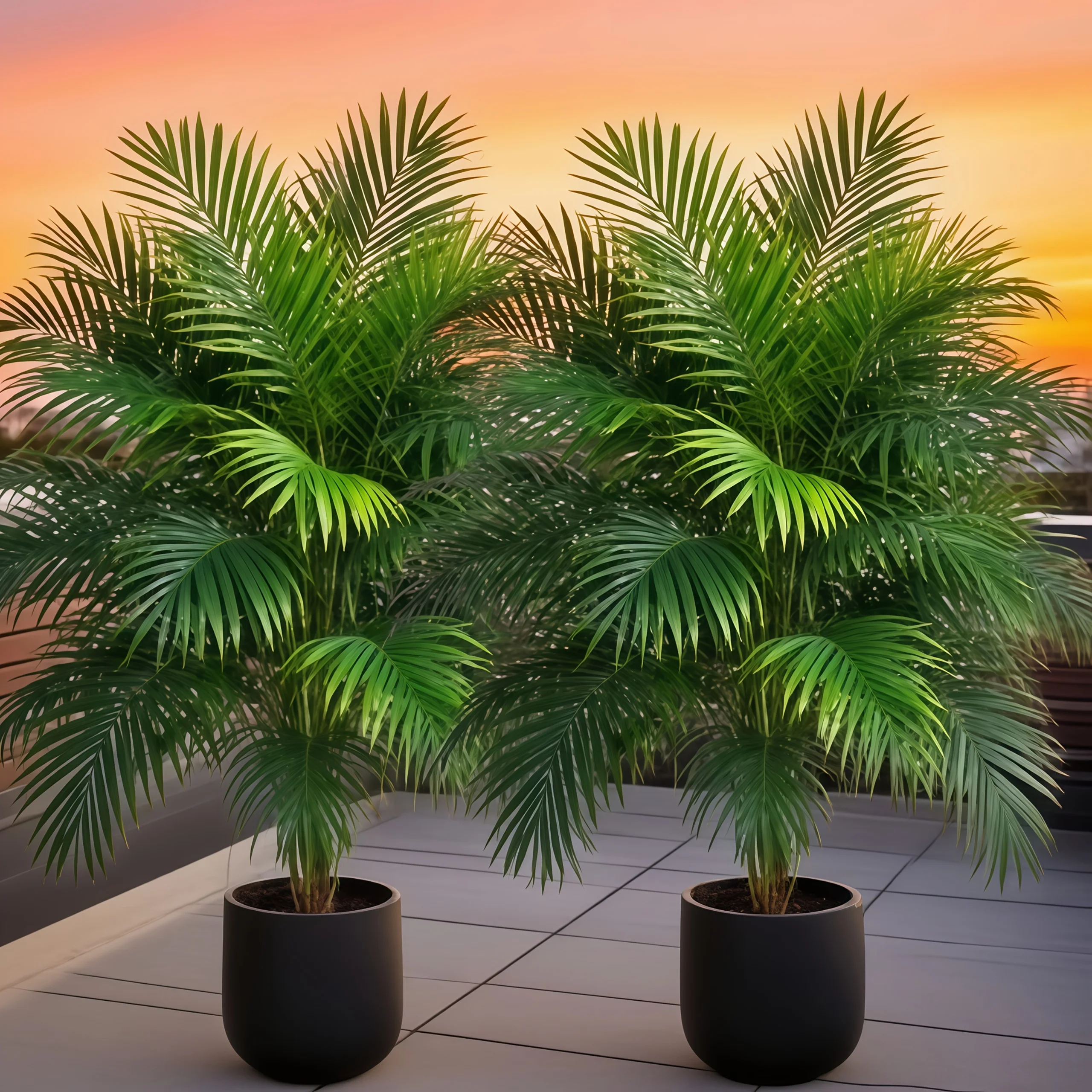 2pcs Large Outdoor Artificial Pineapple Palm Trees for Wedding Christmas Thanksgiving Garden Porch Courtyard thumbnail 5