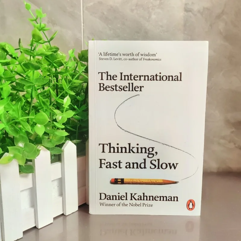 best seller Kahneman Thinking,fast and Slow Reading English Books for Adult A Lifetimes Worth of Wisdom Economic Management Book thumbnail 2