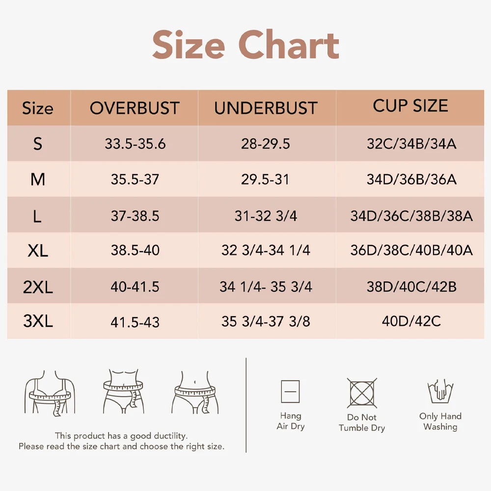 Womens Seam-free Wireless Wave Bras Full Coverage Push Up No Underwire Bra Supportive Bralettes for Everyday thumbnail 2