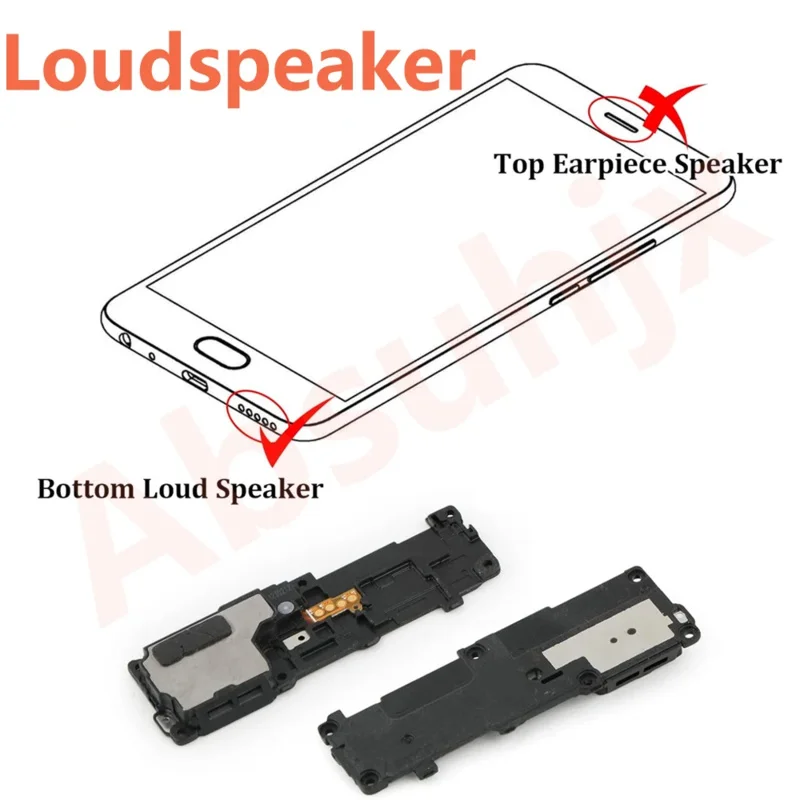 LoudSpeaker Ringer For Samsung S25 S24 S21 S22 S23 Plus Ultra Fe bottom Loud Speaker Ringer Buzzer Flex Cable Replacement Parts thumbnail 2