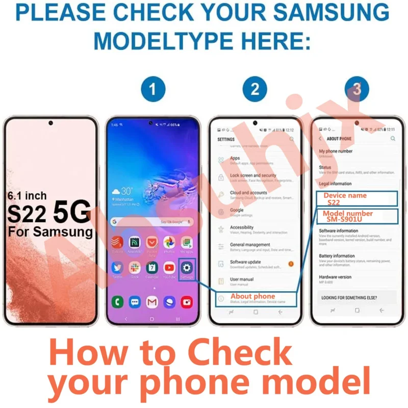 LoudSpeaker Ringer For Samsung S25 S24 S21 S22 S23 Plus Ultra Fe bottom Loud Speaker Ringer Buzzer Flex Cable Replacement Parts thumbnail 3
