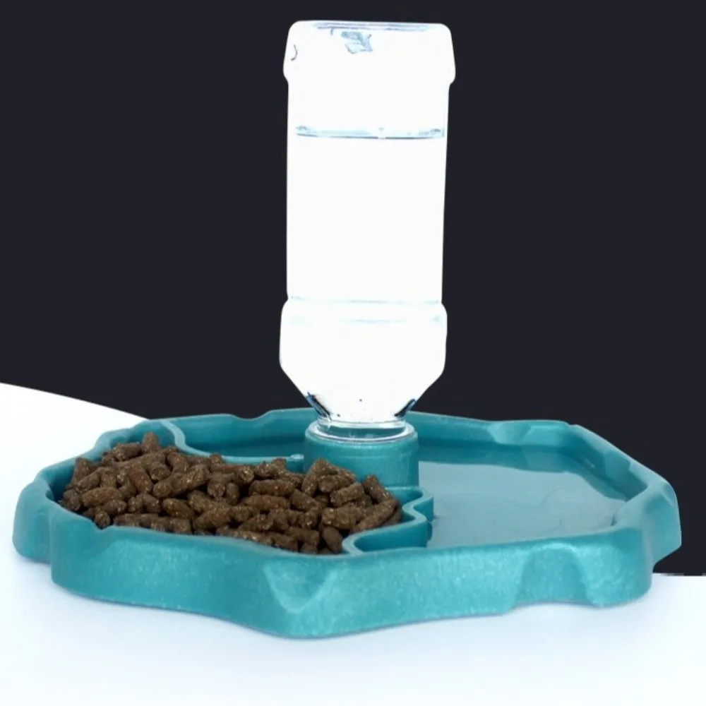 New Removable Reptile Feeder Easy-Clean Shallow Small Pet Bowl Non-Tip Large Capacity Turtle Water Dispenser Pet Supplies thumbnail 3