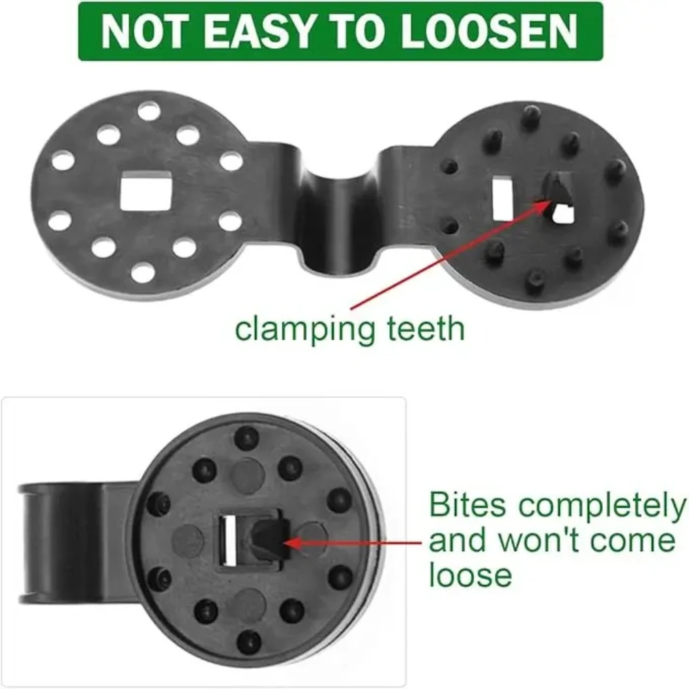 1-200Pcs Shade Cloth Clips Sunshade Mesh Buckle Plastic Clips for Securing Sun Shade Net, Patio Mesh Tarp, Garden Shade Cover thumbnail 2