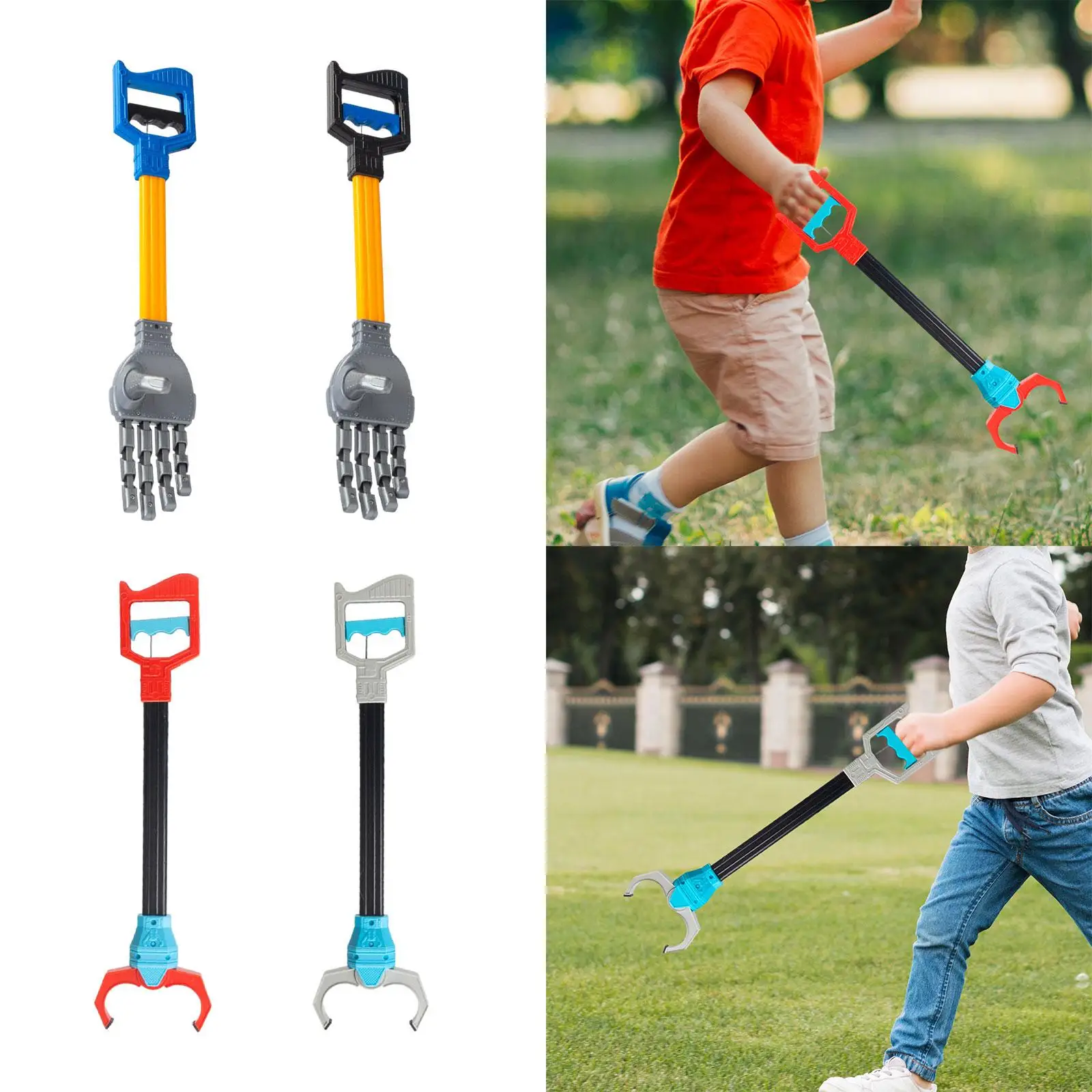 Hand Eye Coordination Play Funny Children Intelligence Grabber Litter Picker Toys Robot Hand Claw Grabber Tool for Kids Children thumbnail 4