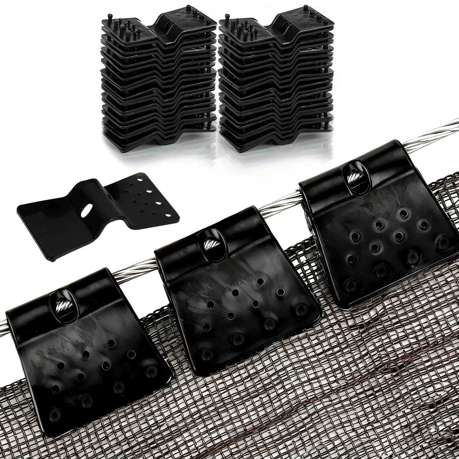 10-50pcs Garden Tools Sunshade Net Clip Butterfly Clip Greenhouse Shade Cloth Clips Fence Shading Net Clips Outdoor Tent Hangs thumbnail 4