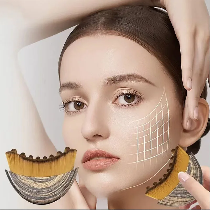 Lymphatic Contour Face Brush Ergonomically Designed To Fit  Sculpting Drainage Massager for Face The Skin Precisely LBHL31 thumbnail 4