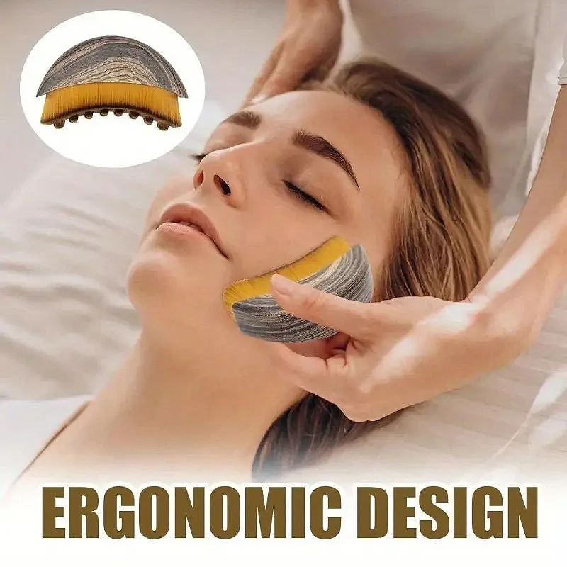 Lymphatic Contour Face Brush Ergonomically Designed To Fit  Sculpting Drainage Massager for Face The Skin Precisely LBHL31 thumbnail 5