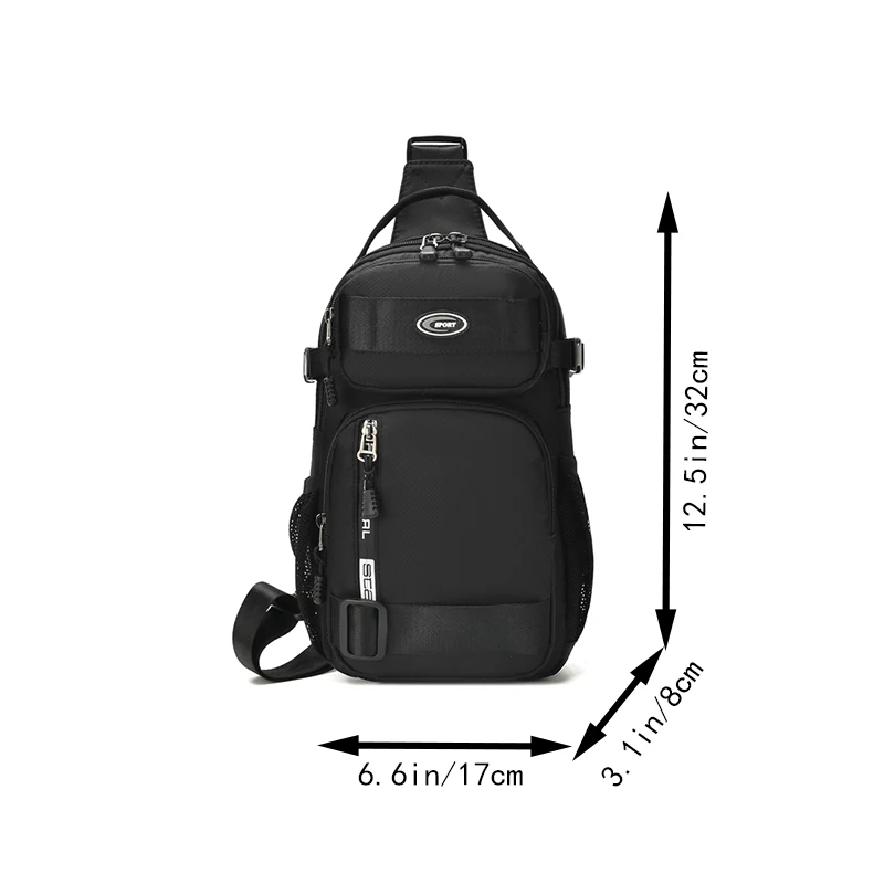 Neutral Men's and Women's Crossbody Bags Are Suitable for Travel Use, Including Shoulder Bags and Travel Bags thumbnail 2