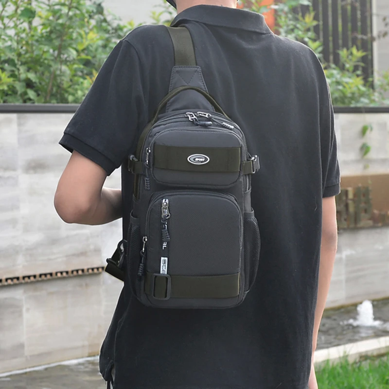 Neutral Men's and Women's Crossbody Bags Are Suitable for Travel Use, Including Shoulder Bags and Travel Bags thumbnail 5