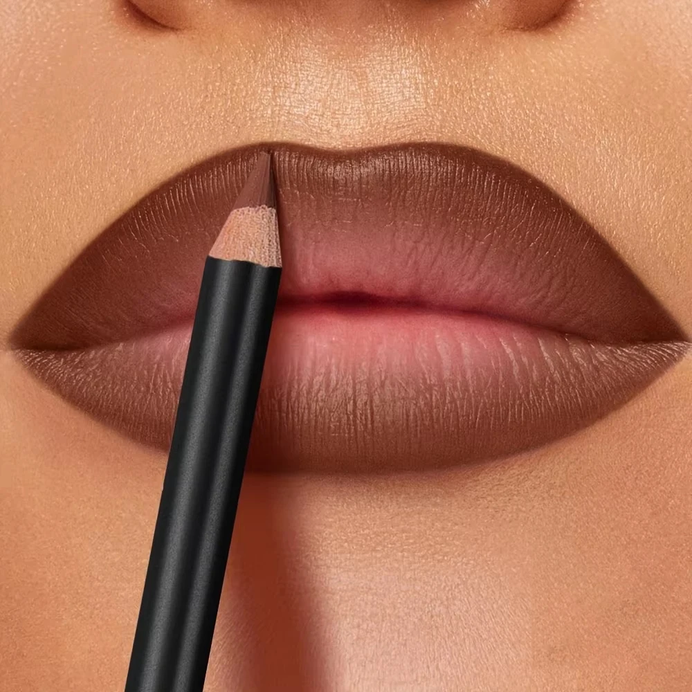 6-Color Waterproof Matte Lip Liner - Long-Lasting, Non-Transfer Formula, Matte Finish, 6 Versatile Shades