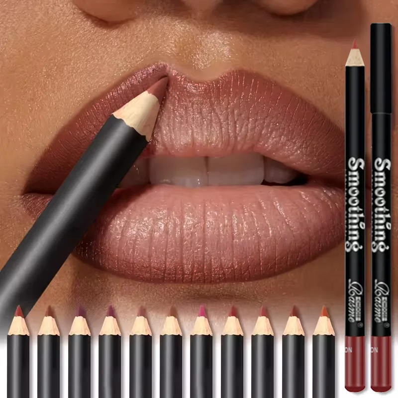 6-Color Waterproof Matte Lip Liner - Long-Lasting, Non-Transfer Formula, Matte Finish, 6 Versatile Shades thumbnail 2