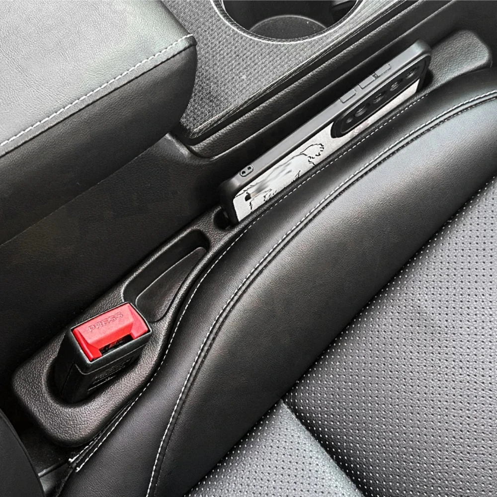 1 Pair Universal Car Seat Gap Plug Strip Side Seam Car Gap Filler Leak Proof Seat Gap Storage Organizer Interior Decoration thumbnail 5