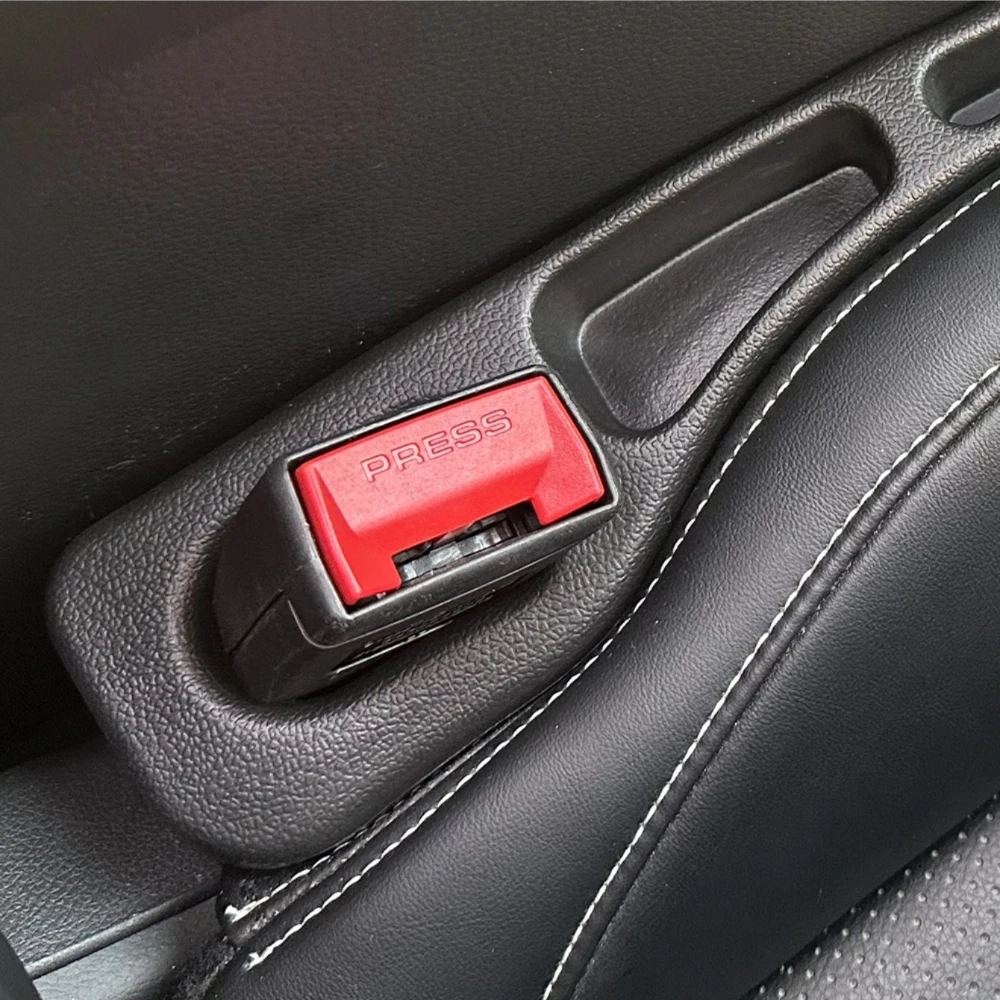 1 Pair Universal Car Seat Gap Plug Strip Side Seam Car Gap Filler Leak Proof Seat Gap Storage Organizer Interior Decoration thumbnail 2