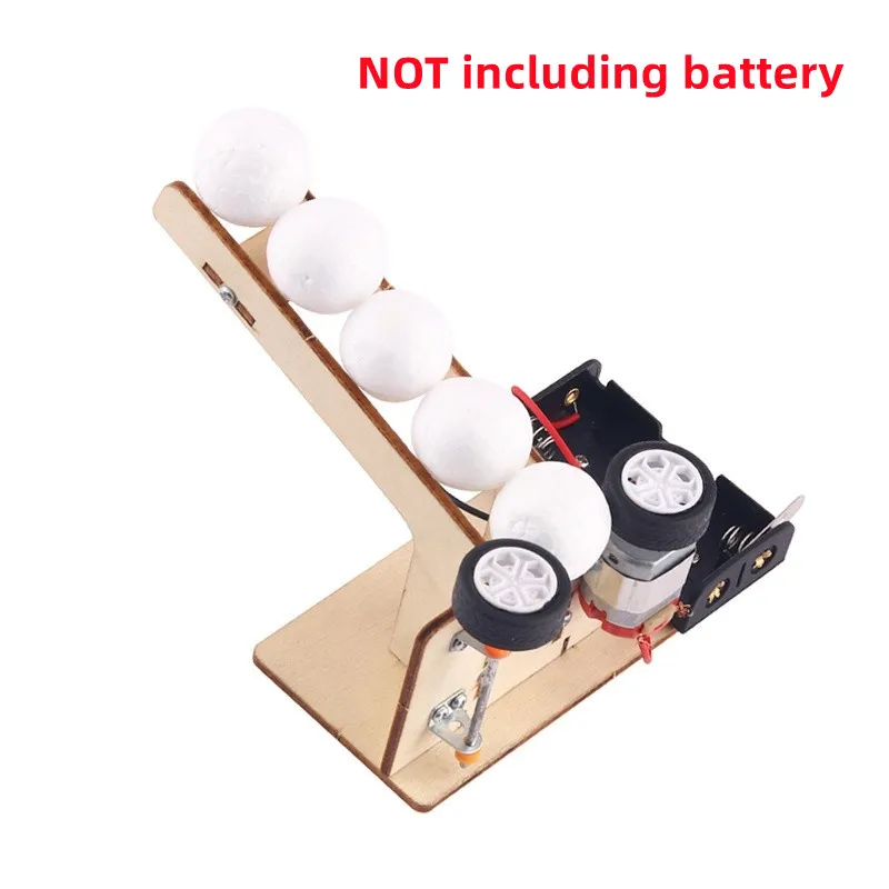 DIY Automatic Serving Machine Children's Hands-On Puzzle Toy Kinetic Energy Transfer Experiment Scientific Education Prop thumbnail 3
