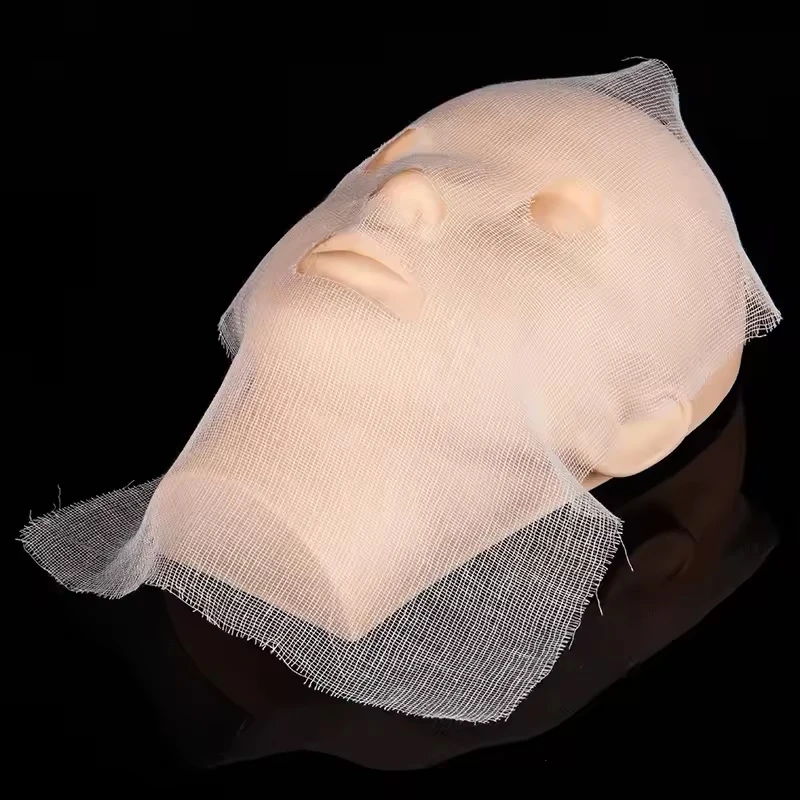 100pcs Disposable Soft Gauze Beauty Salon Apply Soft Mask Ultrathin Natural Cotton Eye Care Patches Face Mask Skin Care Tools thumbnail 4