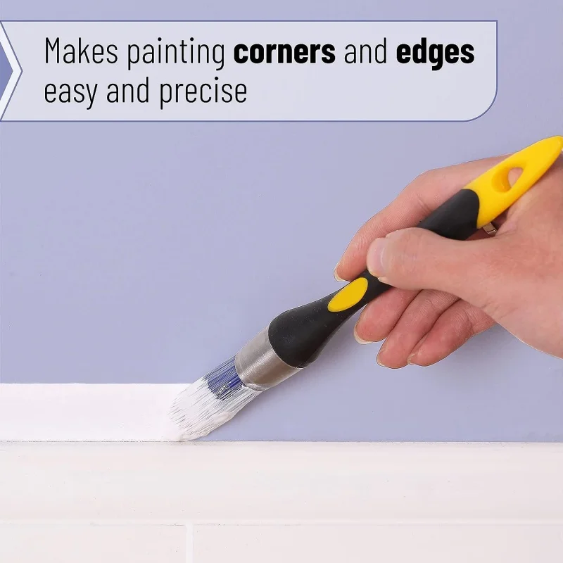 1pcs Professional Trimming Brush Paint Edges Corners Groove Edge Color Separation Corner Detail Brush Painting Tool thumbnail 3