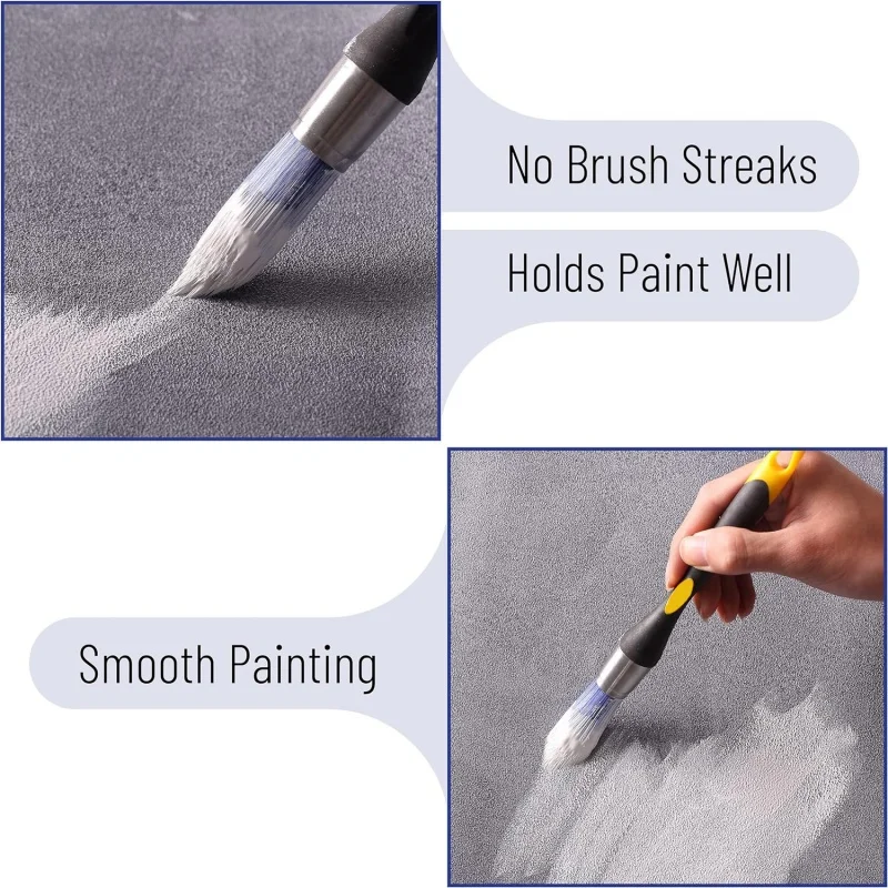 1pcs Professional Trimming Brush Paint Edges Corners Groove Edge Color Separation Corner Detail Brush Painting Tool thumbnail 5