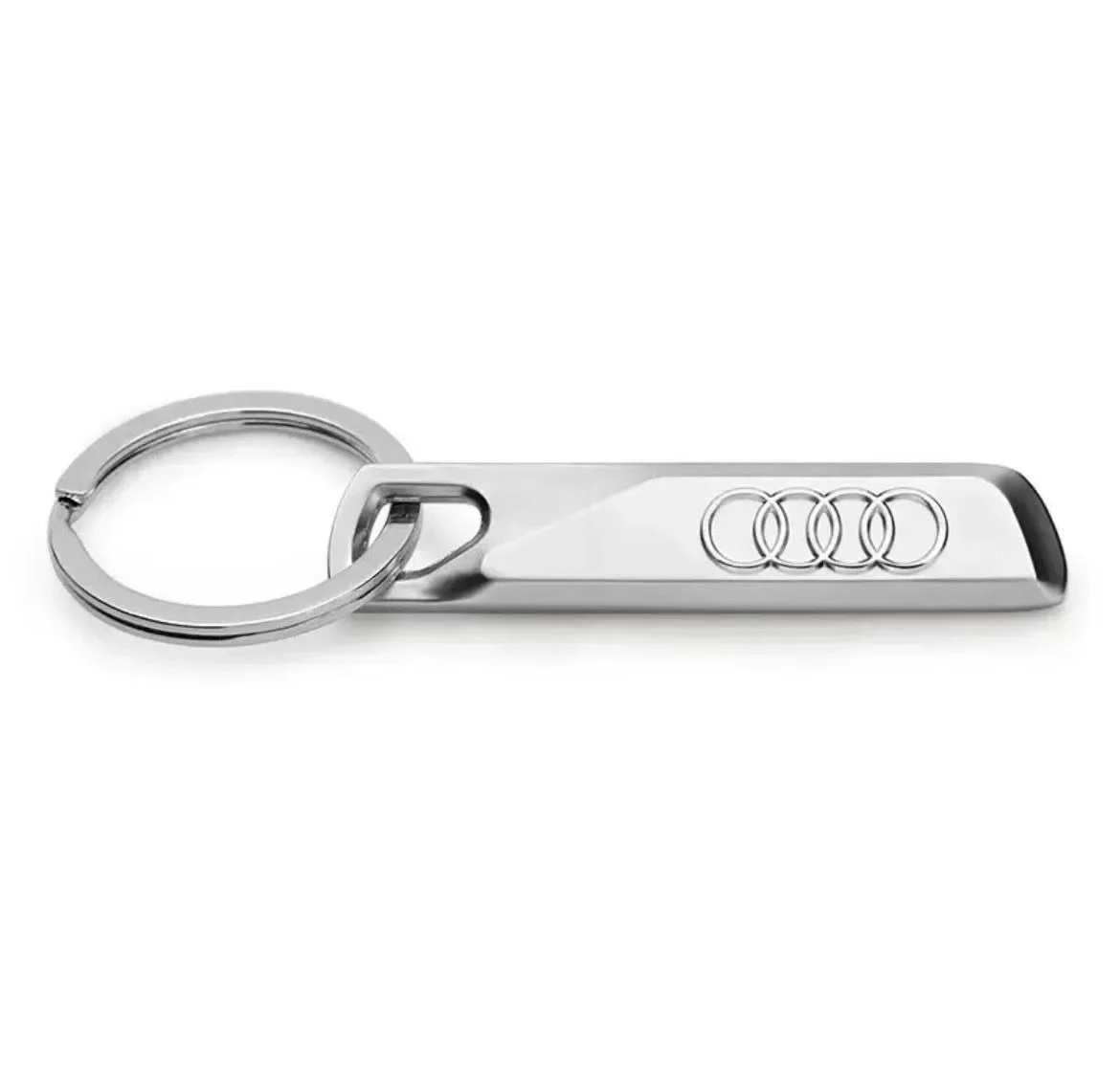 1PC Automotive Metal Keychain Interior Decoration Accessories for Audi A3 A4 A5 A6 A7 B5 B6 C5 C6 8P 8V Q2 Q3 Q5 Q8 TT RS3 RS4 thumbnail 3