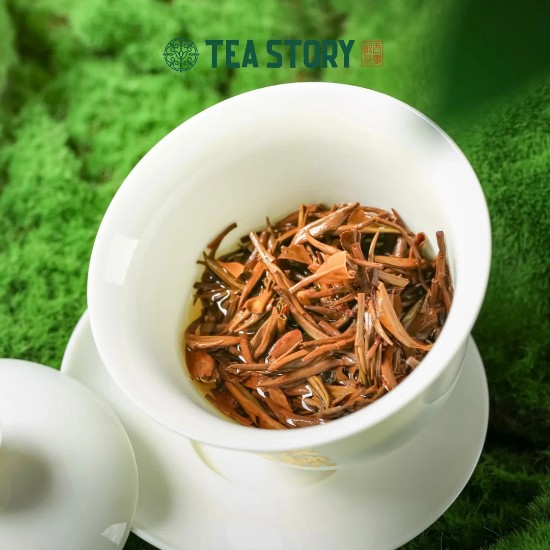 Tea Story Dian Hong Black Tea [Rich Malty] Loose Leaf, Yunnan Premium Chinese Red Tea, Spring Harvest, Loose Leaf 50g/100g/250g thumbnail 2