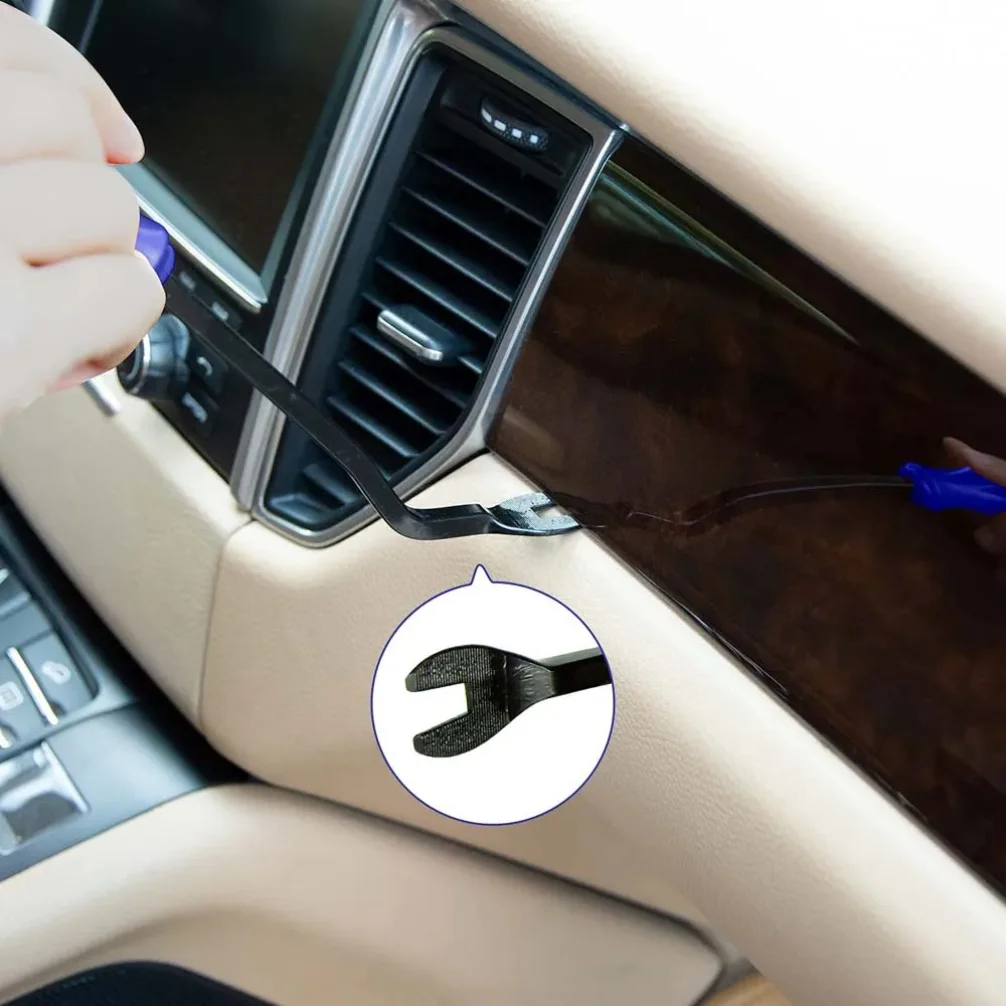 Car Hand Tool Set Car Disassembly Tool Kit Stereo Repair DVD Repair Tool Dashboard Removal Tool Interior Plastic Trim Panel thumbnail 6
