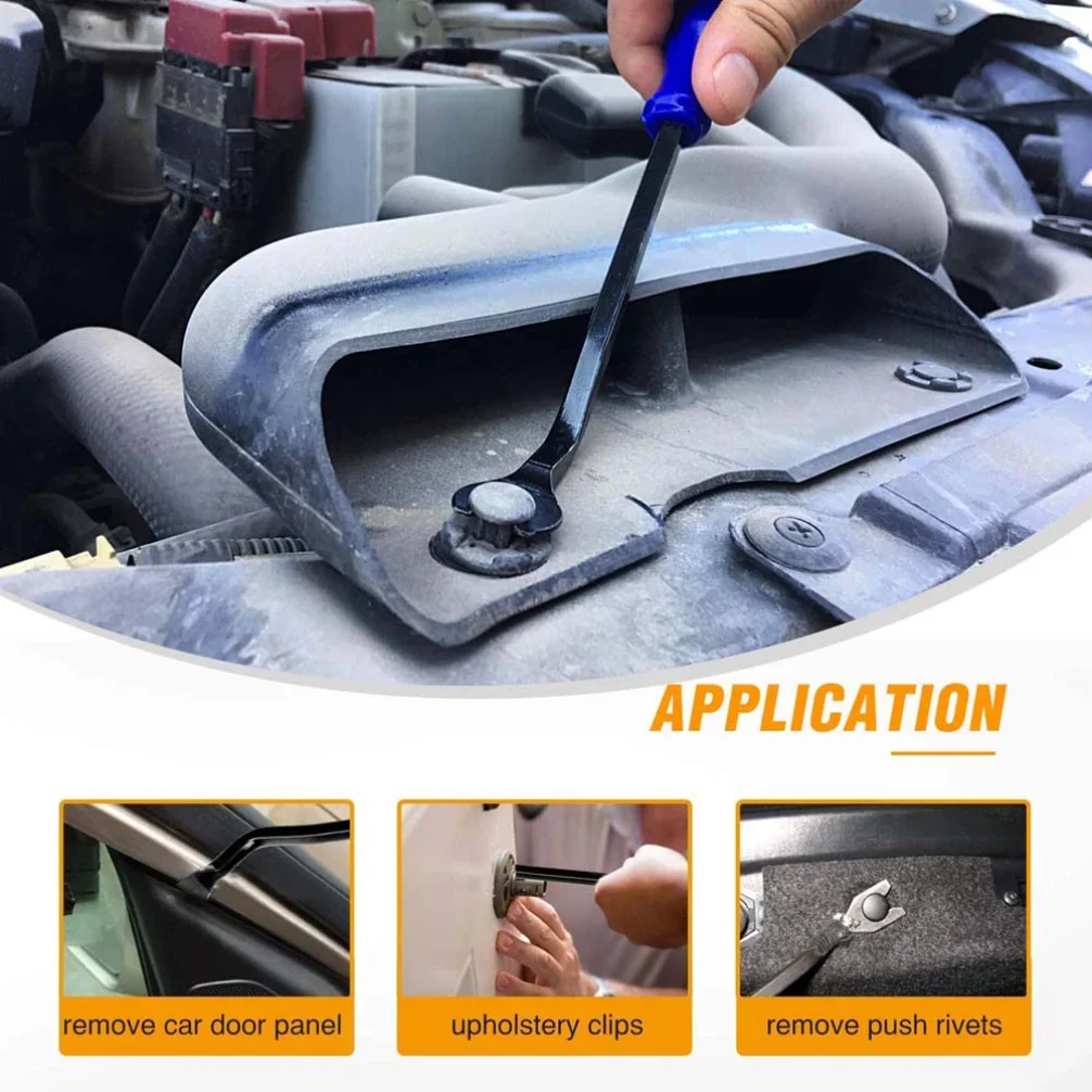 Car Hand Tool Set Car Disassembly Tool Kit Stereo Repair DVD Repair Tool Dashboard Removal Tool Interior Plastic Trim Panel thumbnail 3