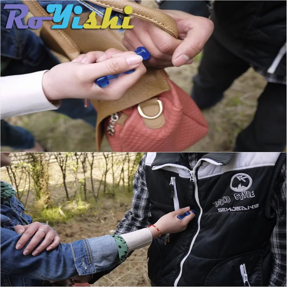 Outdoor Camping Personal Self Defense Stinger Drill Protector, Teenagers Women Safety Survival Self Defense Stinger Drill Tool thumbnail 6