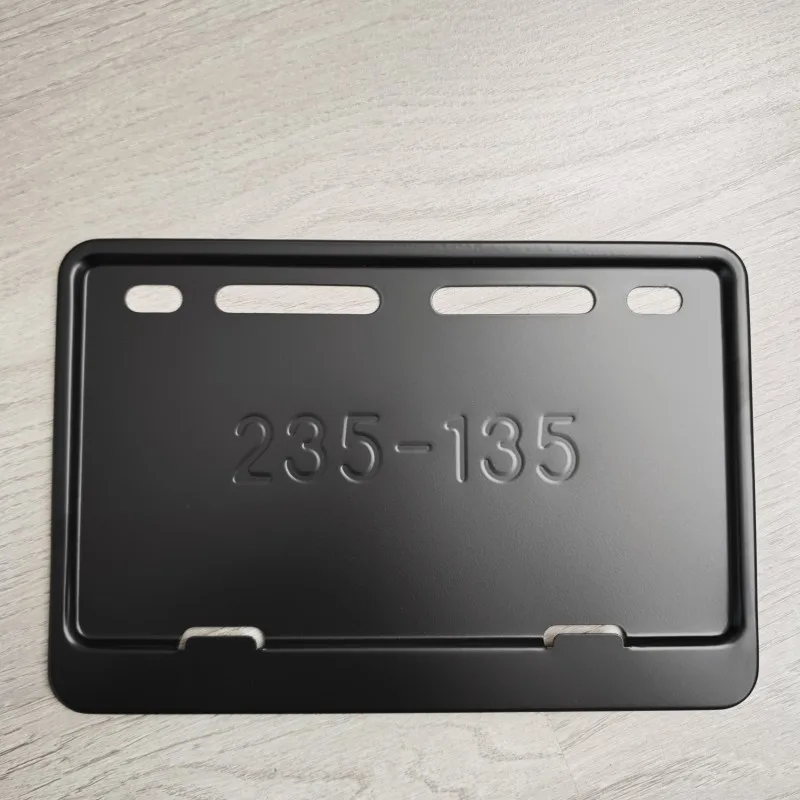 1pc Aluminum Alloy Motorcycle License Plate Frame For Philippine Motorcycle License Plate Frame thumbnail 6