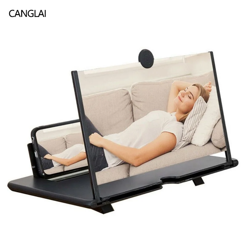 Mobile Phone Screen Amplifier 18 Inch Pull-out Mobile Phone Amplifier Ultra-clear New Screen Amplifier Eye Protection Treasure. thumbnail 3