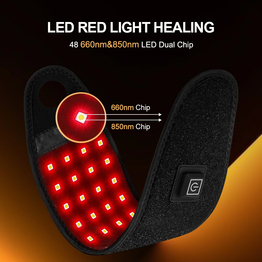 Home Multifunctional 660 and 850nm Near Infrared Light Wrist Guard Health Care Wristband Beauty Health Care Device thumbnail 3