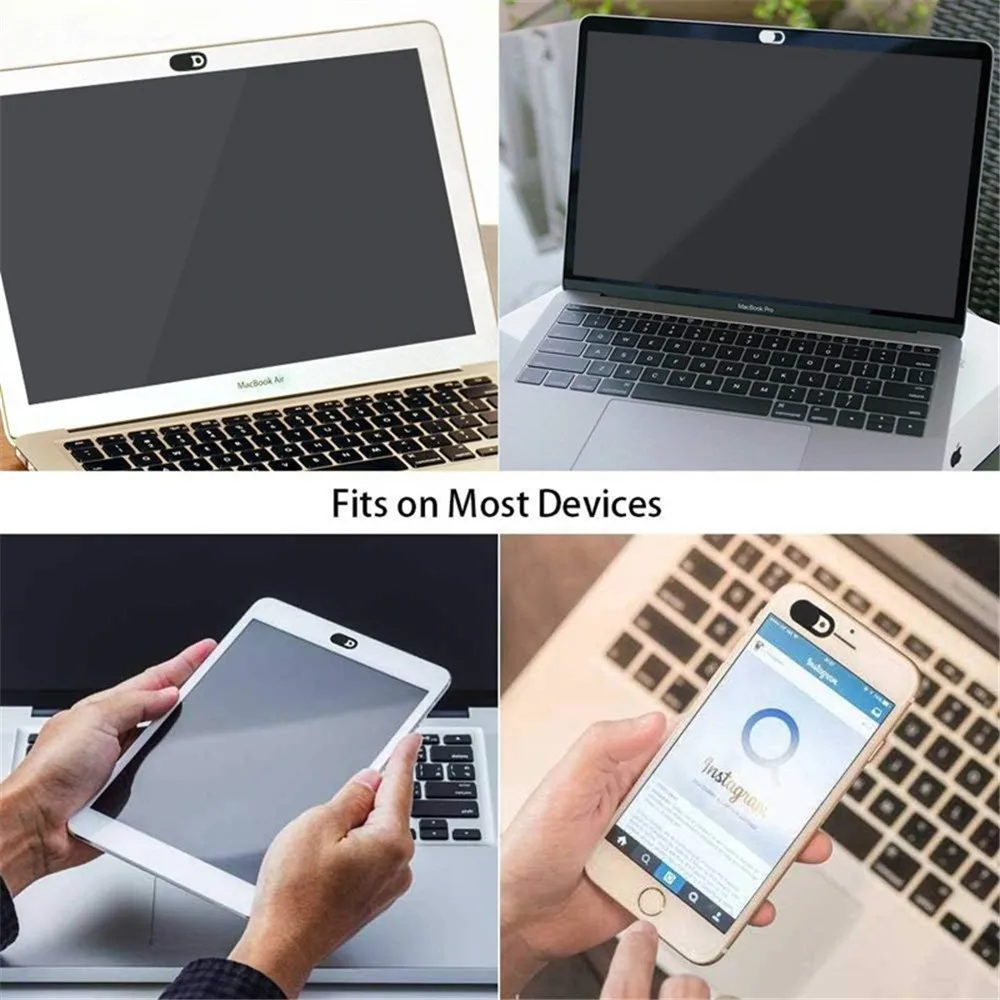 20/10/5/1PCS Sliding Webcam Cover Laptop Camera Cover Slider Phone Antispy For iPad Laptop Macbook Tablet lenses Privacy Sticker thumbnail 5