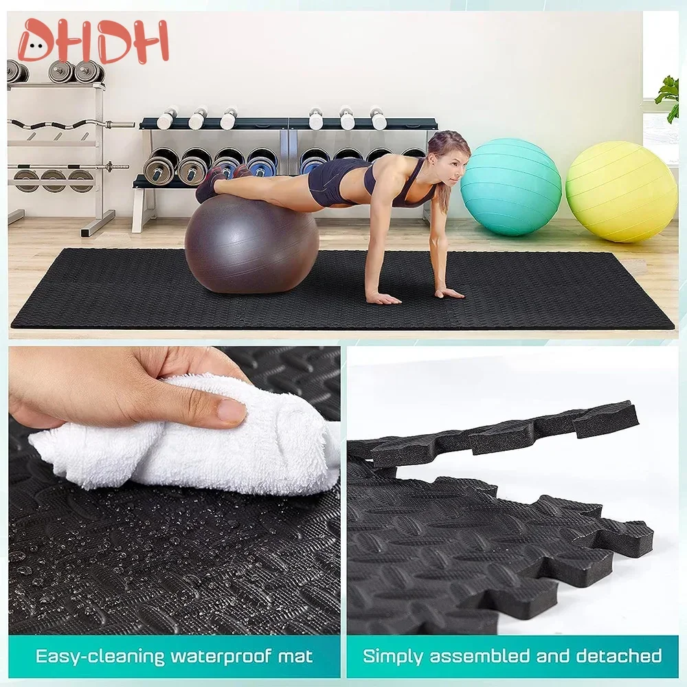 4~20Pcs Eva Foam Mat Anti-Slip Mat Home Rug Gym Puzzle Exercise Floor Mat Baby Foam Play Interlocking Floor Mat for Home Workout thumbnail 4