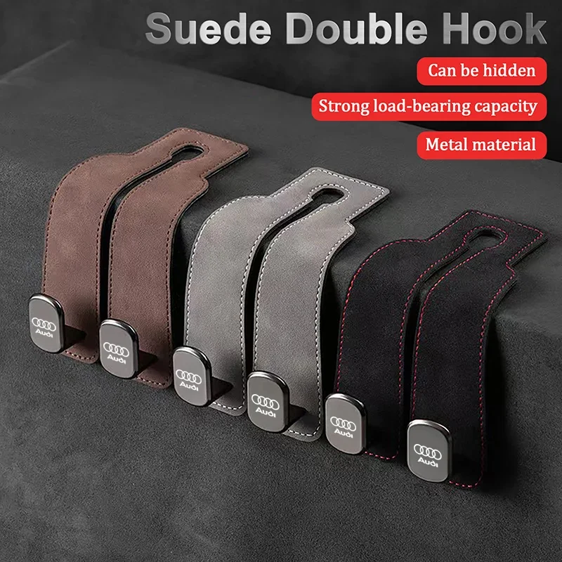 Car Seat Back Hanging Hook Back Storage for Audi A1 A3 8P 8L A4 A5 B6 B7 A6 A7 C5 C6 4F Q3 Q5 Q7 Q8 Tt S3 S4 S6 Rs Accessories thumbnail 3
