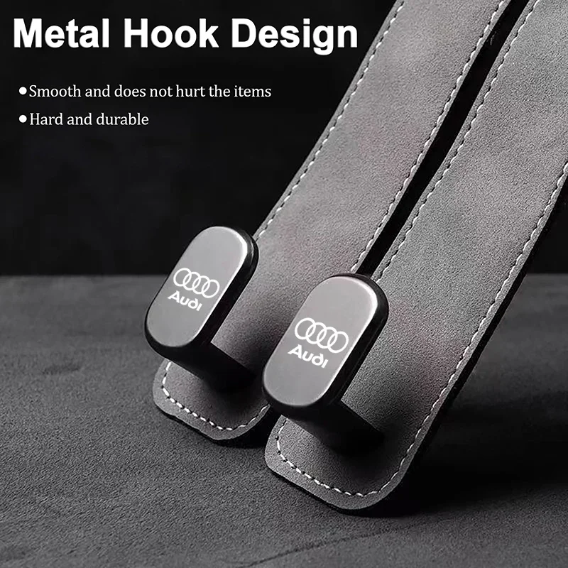 Car Seat Back Hanging Hook Back Storage for Audi A1 A3 8P 8L A4 A5 B6 B7 A6 A7 C5 C6 4F Q3 Q5 Q7 Q8 Tt S3 S4 S6 Rs Accessories thumbnail 5