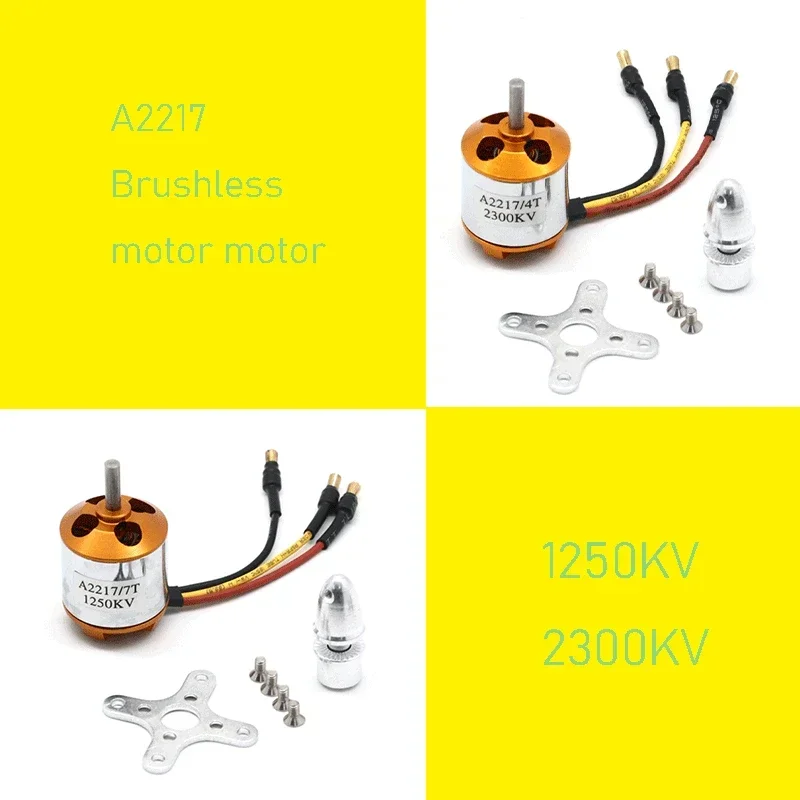 Xxd Xinsida A2212/A2217/A2208 Brushless Motor Kv 1000/1400/2200/2450 For Rc Type Aircraft Uav Aircraft Model Diy Accessories thumbnail 2