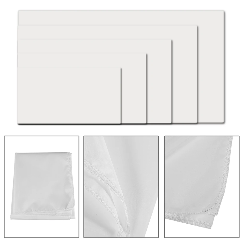 HD Image 60-120 Inch Portable White Color Projector Curtain Foldable Projection Screen 16:9 for Home Theater Projector Accessory thumbnail 3
