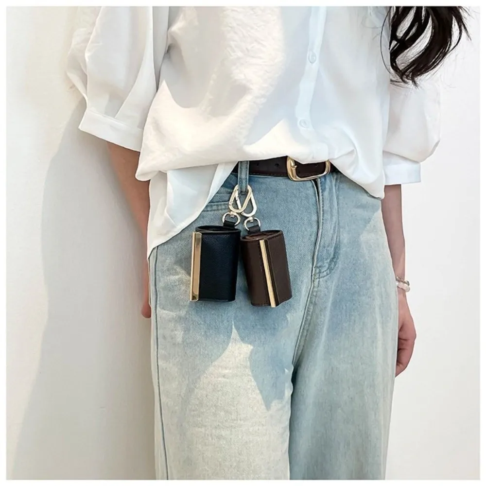 New Mini Keychain Tote Bag Foldable Expandable Supermarket Eco-Friendly Bag Large Capacity with Key Ring Handbag for Travel thumbnail 2